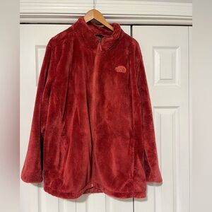 The North Face Women's Osito Raschel Fleece Jacket-Dark Pink